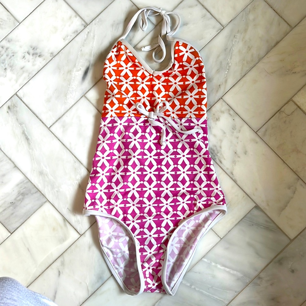 Chez Ami by Patsy Aiken designs, girls swimsuit, size 10
